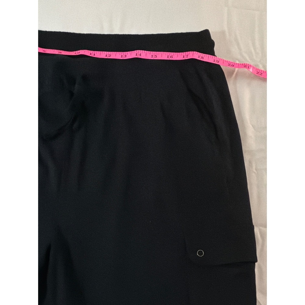 Torrid Cargo Jogger Pants Women 3X Black Tapered Rayon Blend Pocket Gorpcore - Picture 4 of 8